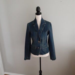 Mossimo distressed denim jacket